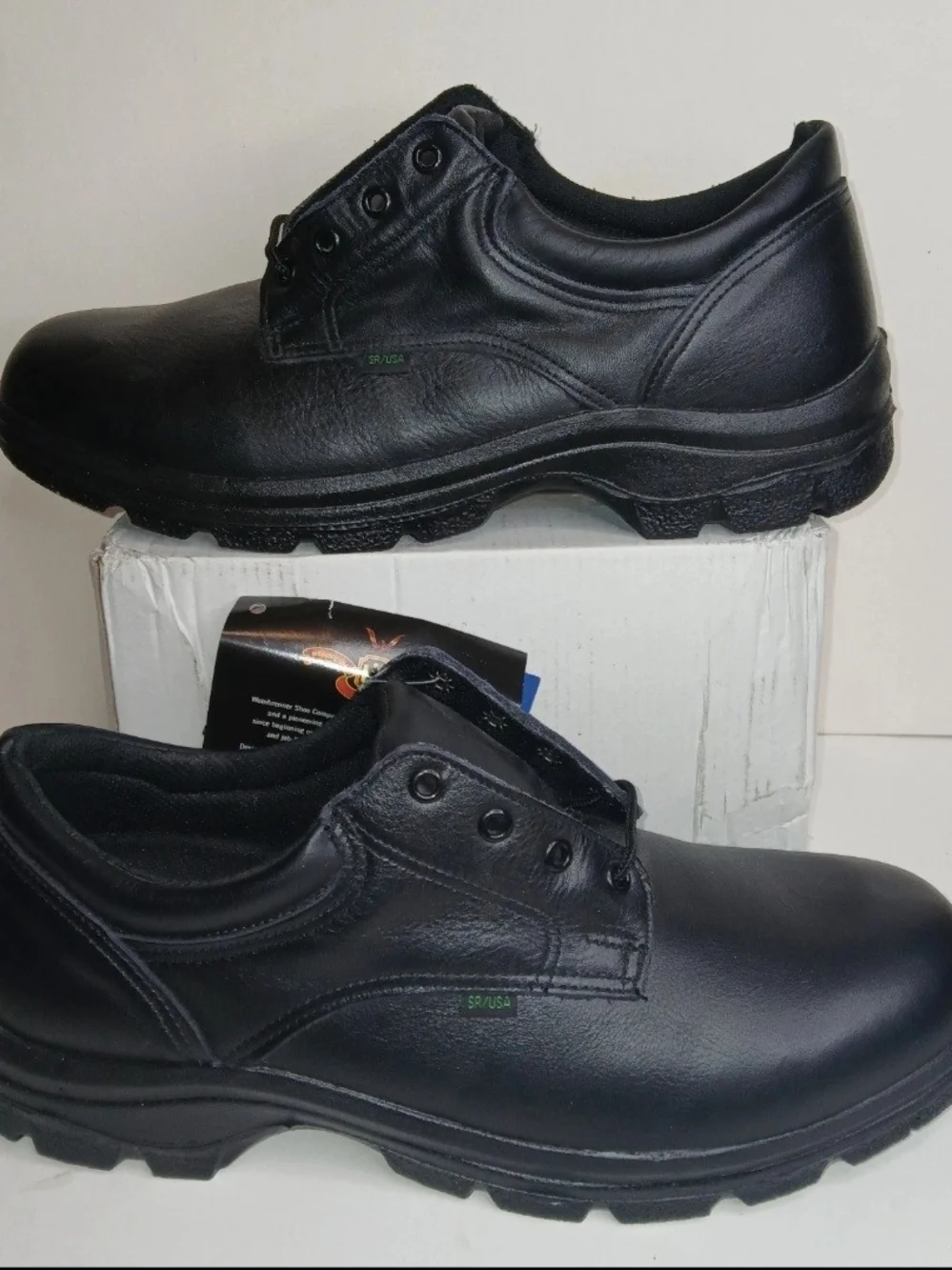 THOROGOOD UNIFORM USA-MADE SOFTSTREETS POSTAL OXFORD SHOES 834-6905  Size 12 XW